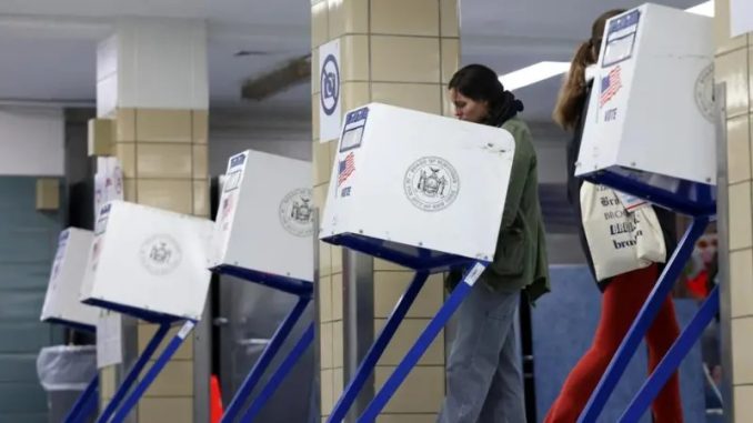 Voters Head To Polling Centres On US Election Day