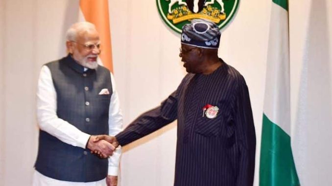 Watch Moment Indian PM Modi Called Tinubu ‘Ore Mi’ (Video)