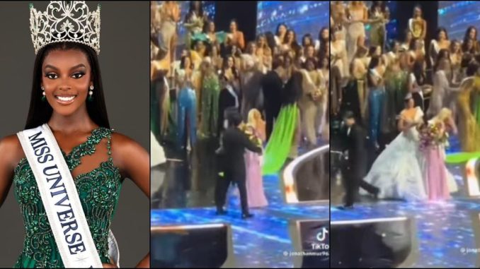 Watch moment contestant rushed to hug Chidimma after being announced as first runner up