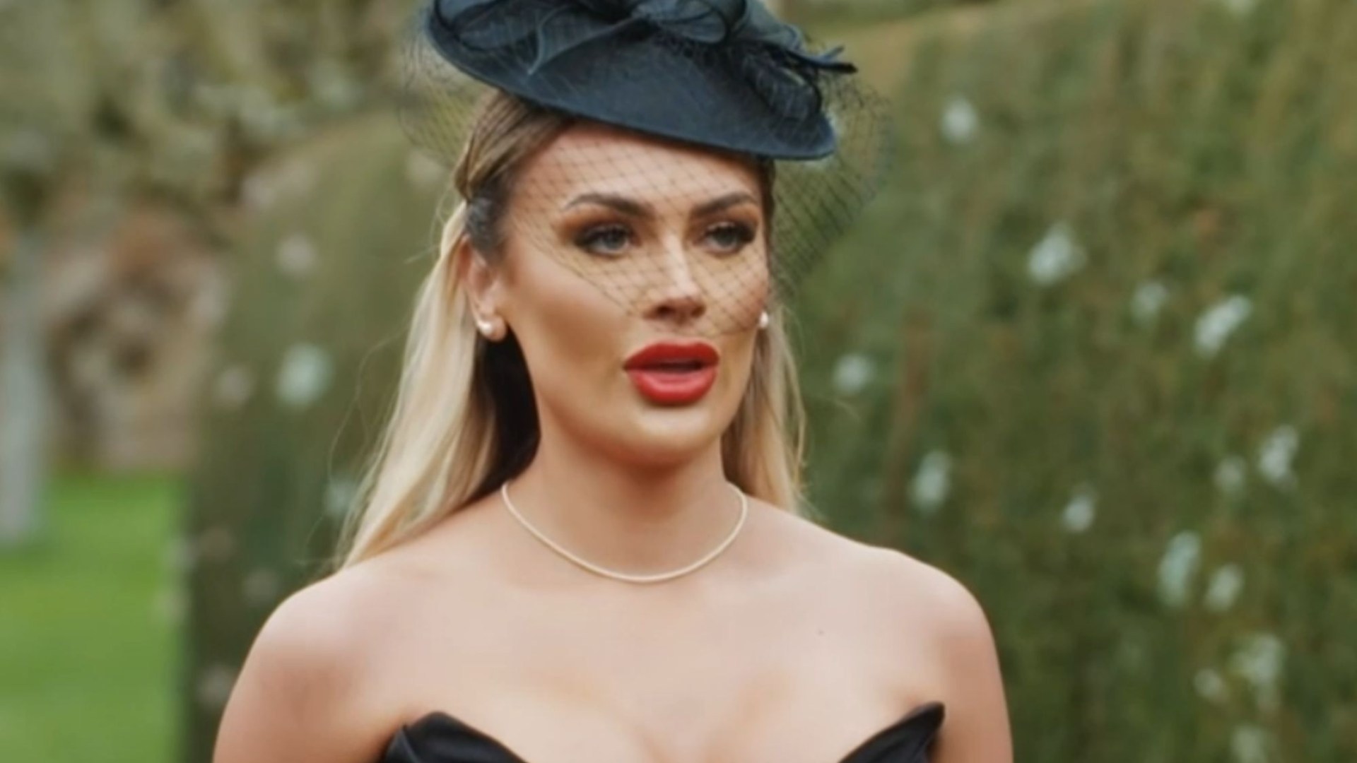 Watch the brutal moment Married At First Sight's Amy ends marriage to Luke as viewers are distracted by 'funeral' outfit