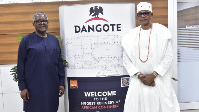 What Government Support for Dangote Refinery Will Do - MAN