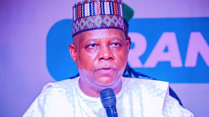 Shettima bans newspaper ads for birthday