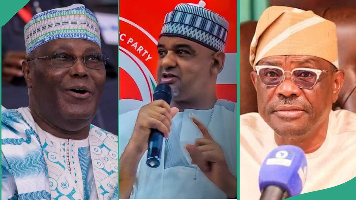 Wike vs Atiku: Newly-Elected State Chairmen Back Damagum As Call for His Sack Intensifies