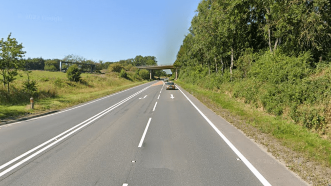 Woman, 36, dies in horror crash between lorry and car on busy Scots road