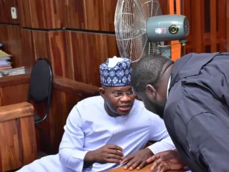 Yahaya Bello To Remain In EFCC Custody Till December 10