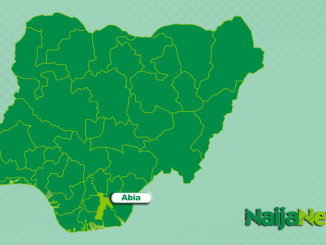 Map of Abia State, Nigeria