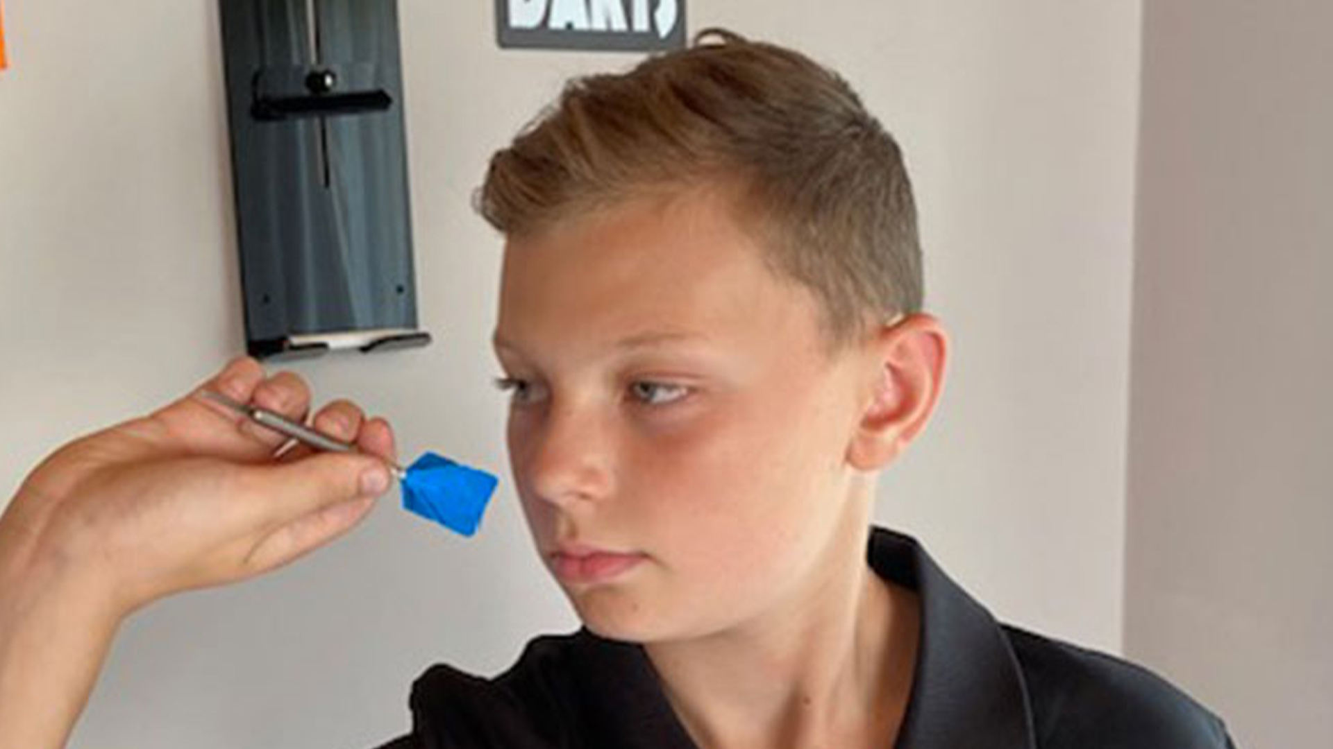 Meet the 13-year-old darts wonderkid who's competing for world title at Ally Pally and has been watched by Luke Littler