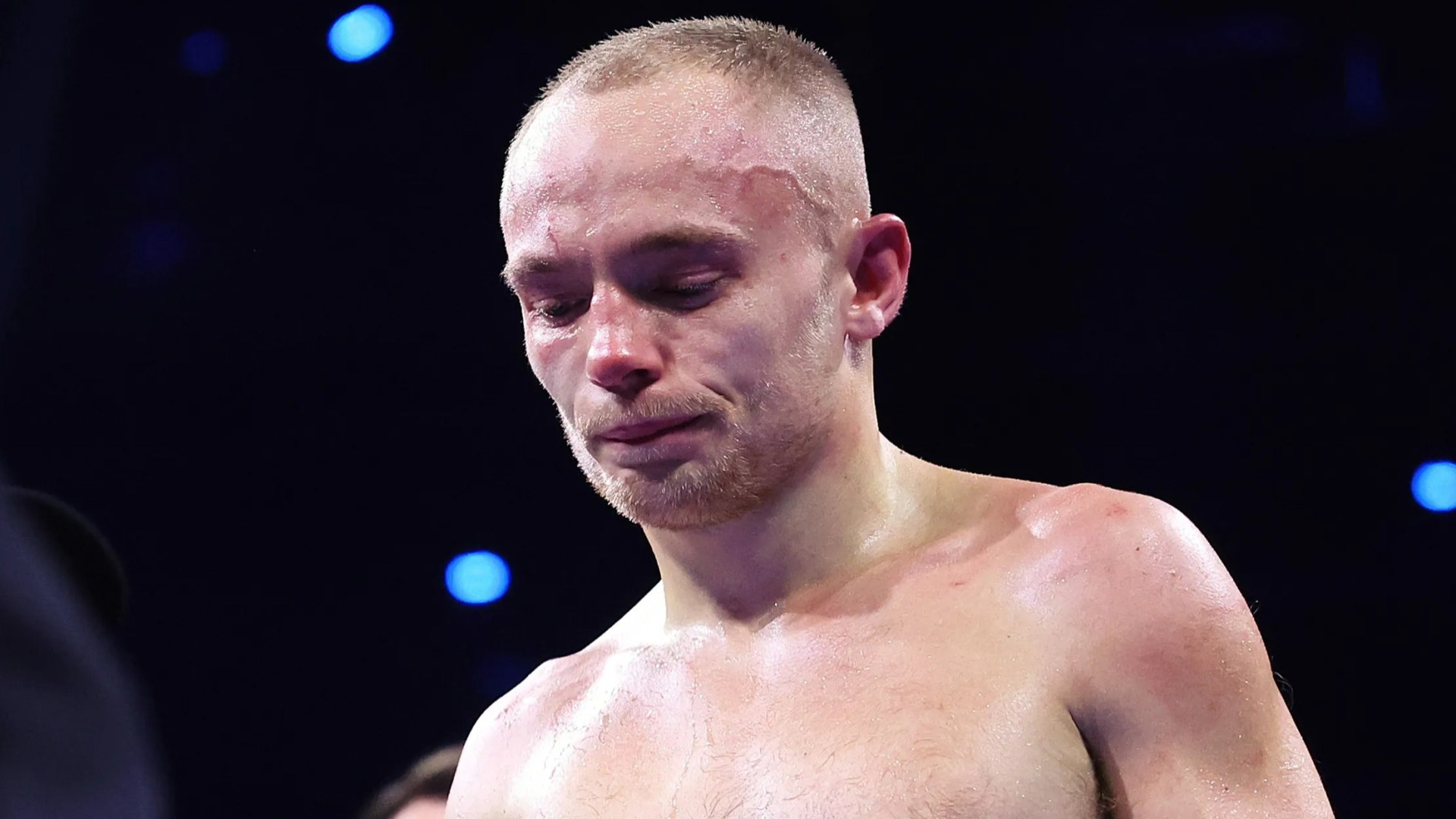 British boxer Sunny Edwards makes heartbreaking six-word comment to his corner before retiring at 28 straight after loss