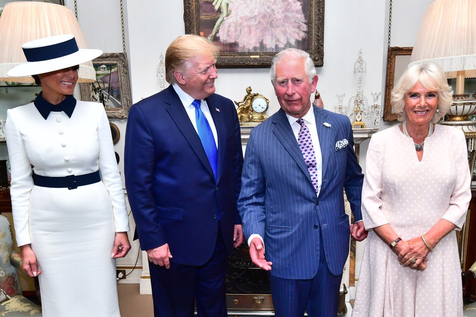 Trump is said to have "enormous respect" for the Royal Family