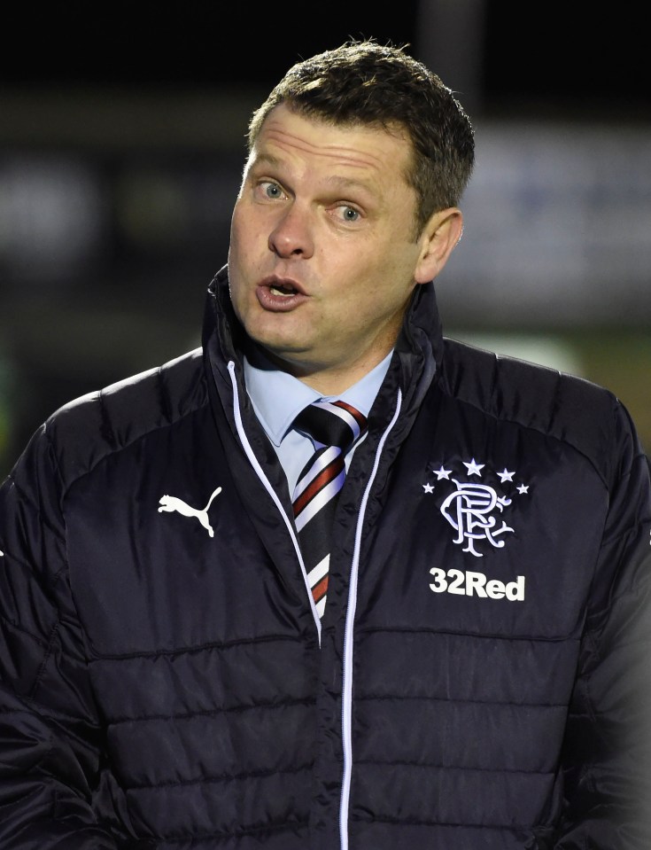 Graeme Murty was in the opposite dugout from Cowie in the 2018 Scottish Cup game