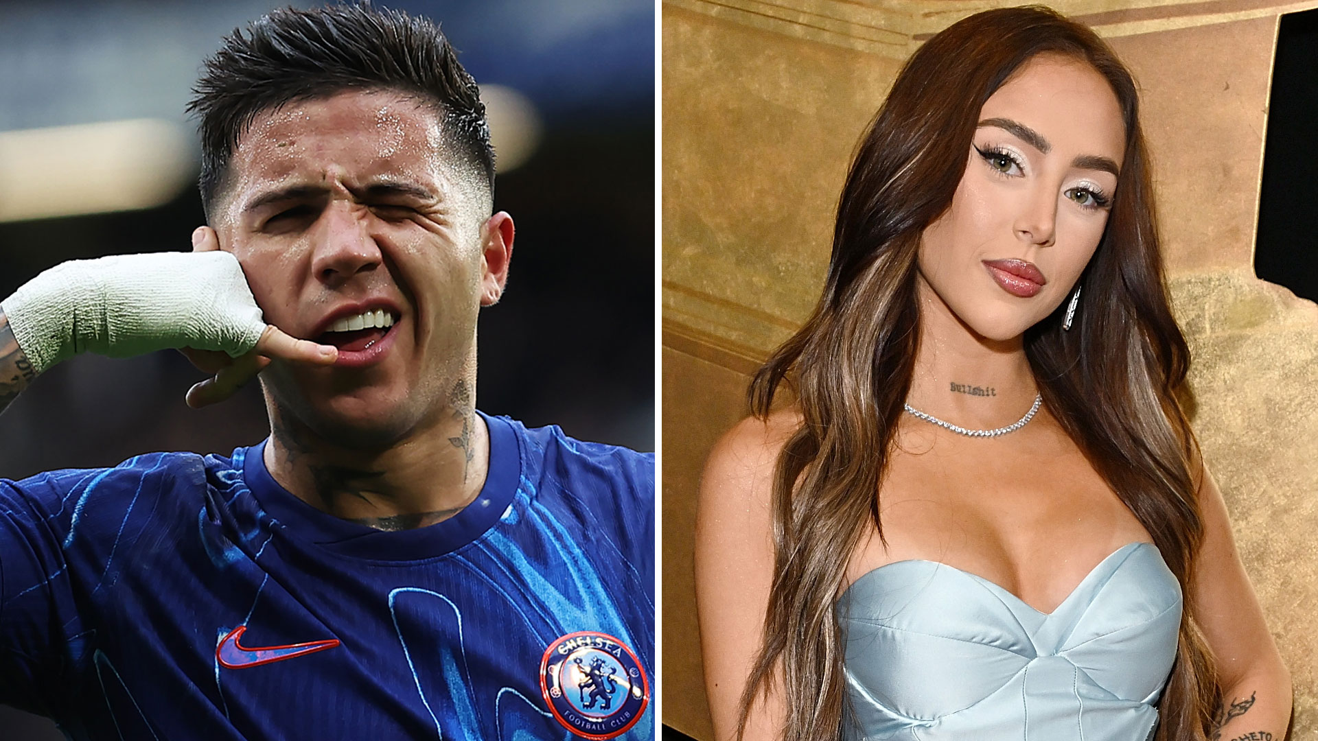 Fans convinced romantic Enzo Fernandez dedicated Chelsea goal to 'new rapper girlfriend' by referencing her song