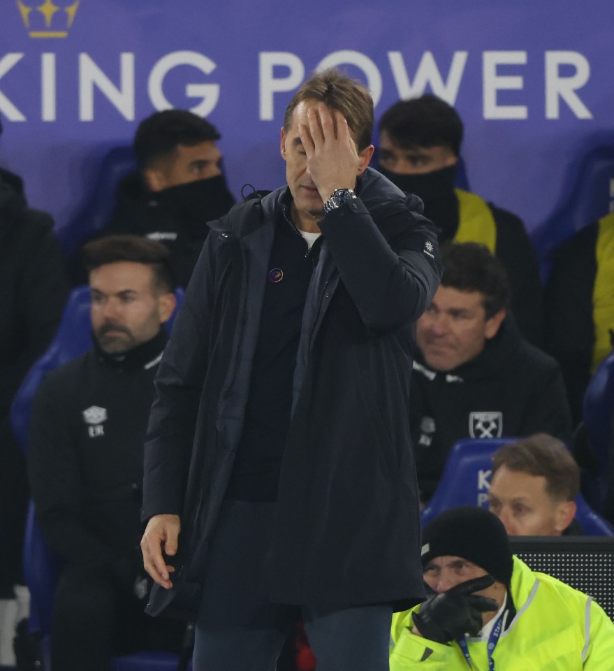 Julen Lopetegui faces the West Ham sack