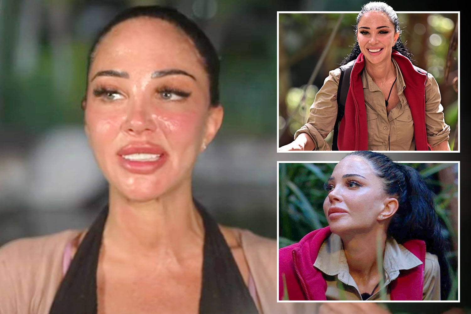 Tulisa nowhere to be seen as axed pal Melvin enters hotel - hours after deleting I’m A Celeb posts & snubbing spin-off