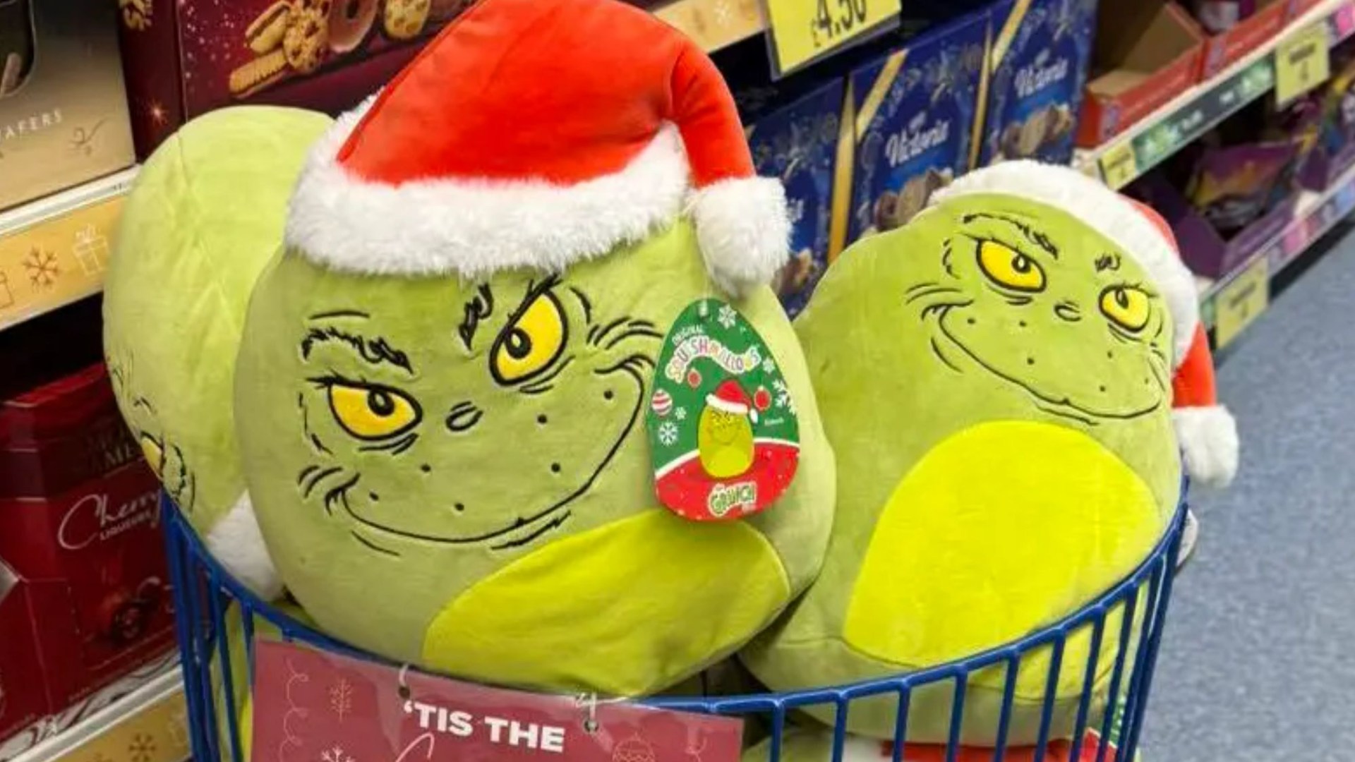 B&M is selling Grinch Squishmallows and shoppers say they ‘need’ them for stocking fillers