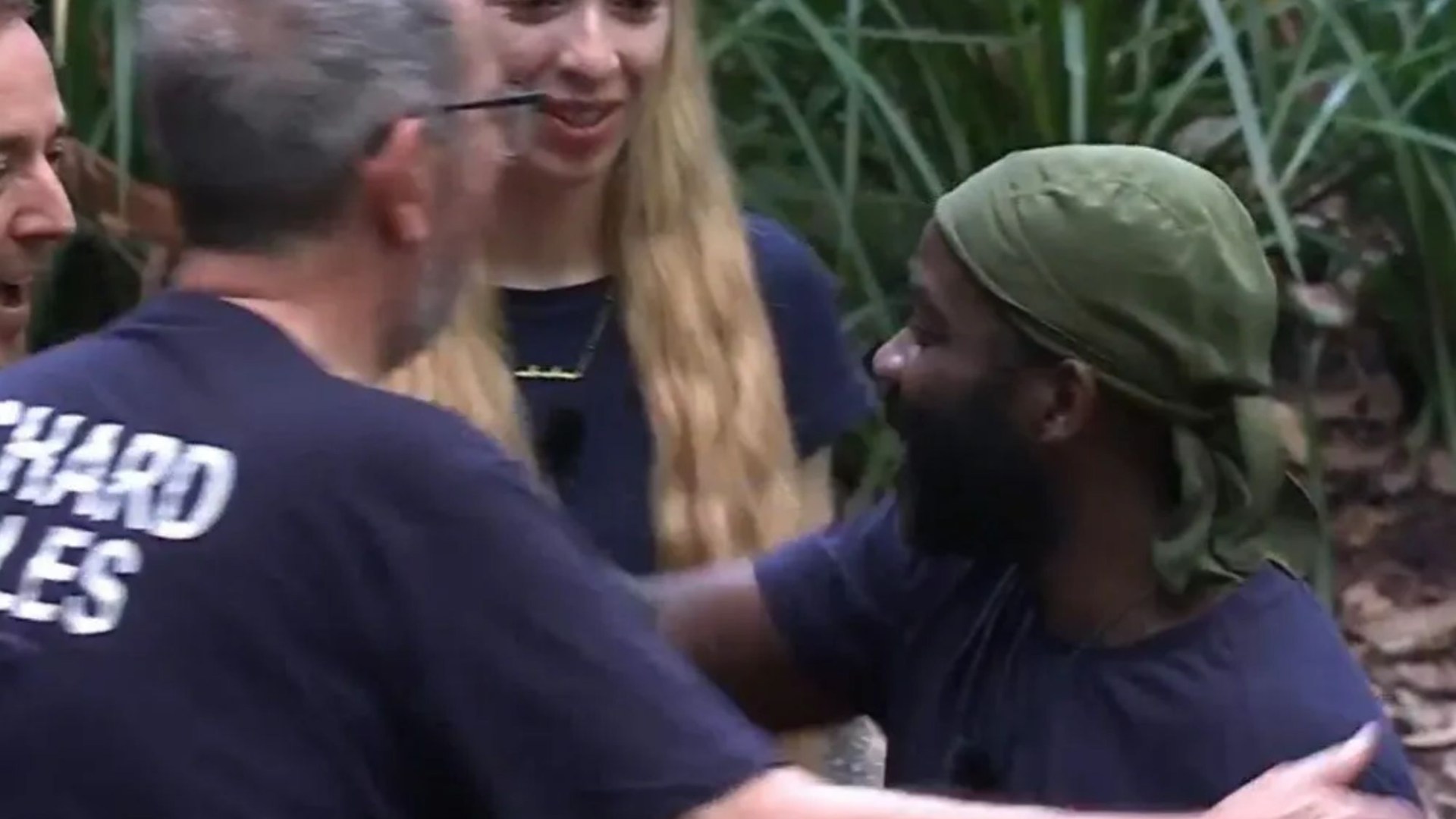 Awkward moment I’m A Celeb’s Melvin ignores GK Barry during emotional camp exit