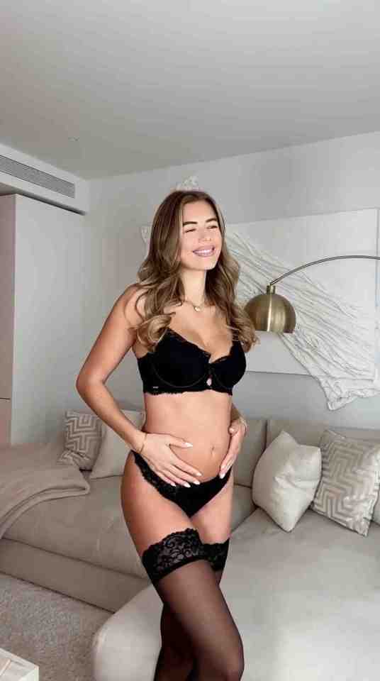 The Love Island All Stars alumni is expecting her first baby