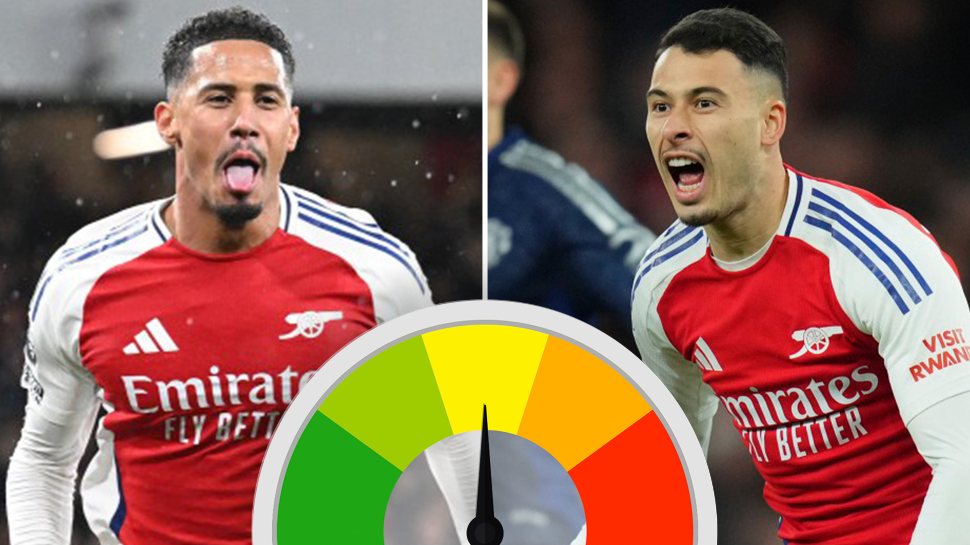 Arsenal player ratings: Saliba runs the show with superb defensive display but Martinell fails to dazzle under lights