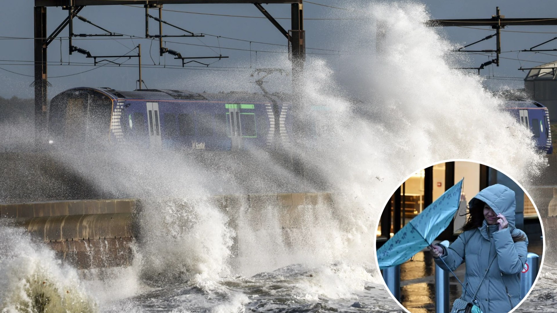 Storm Darragh to bring 80mph winds & danger to life risk to Scotland with 18-hour amber alert