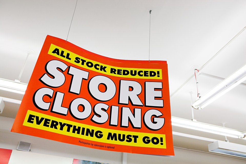 It has already launched a closing down sale at the site