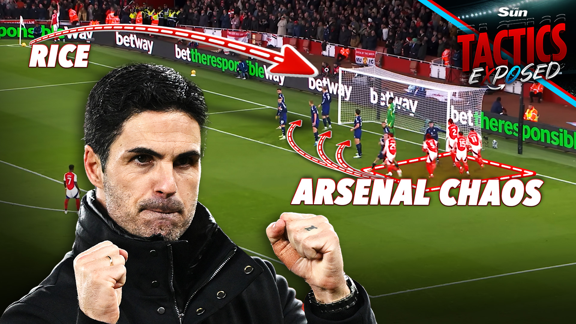 How Mikel Arteta’s unstoppable ‘chaos creator’ corner routine can help win Arsenal the Premier League