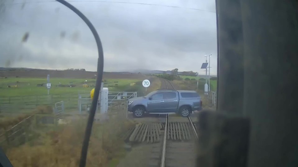 Ivan Nicol ignored warning signs and drove through the tracks