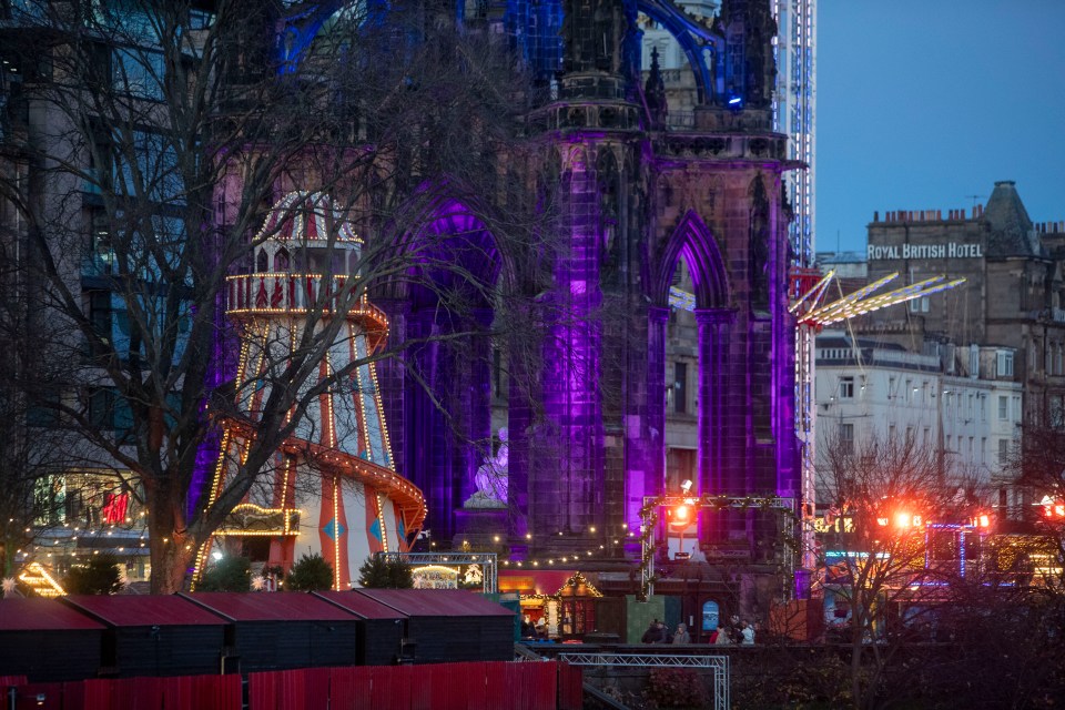 Edinburgh Christmas Market is the most popular in Scotland