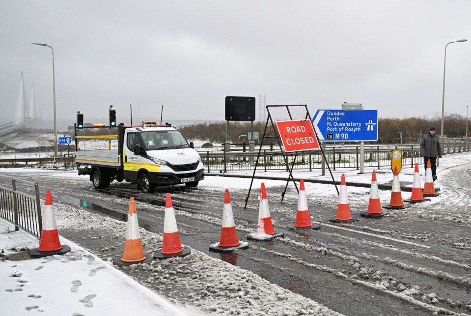 Storm Darragh is also set to bring in snow in Scotland