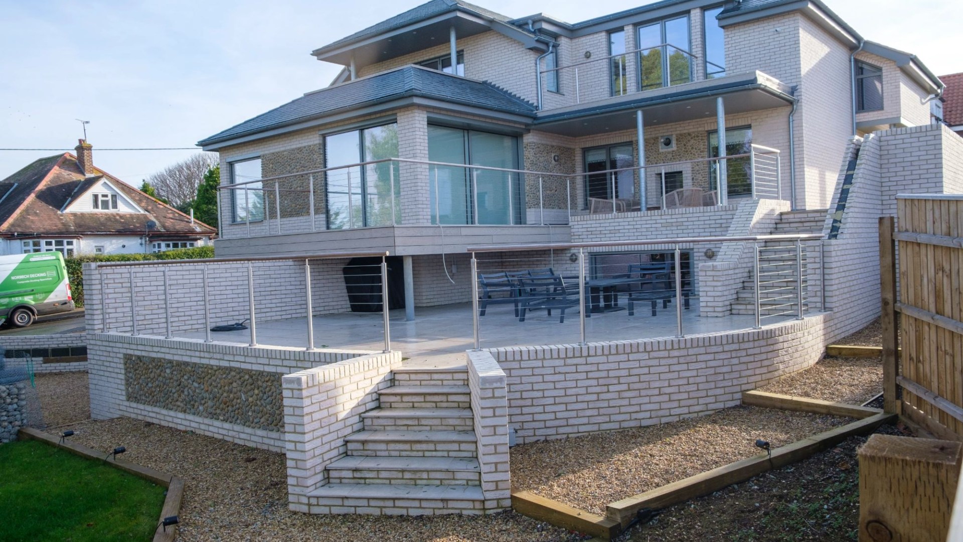 My 'nightmare' neighbour looks RIGHT into my home - 'Grand Designs' mansion ruins village & sticks out like sore thumb