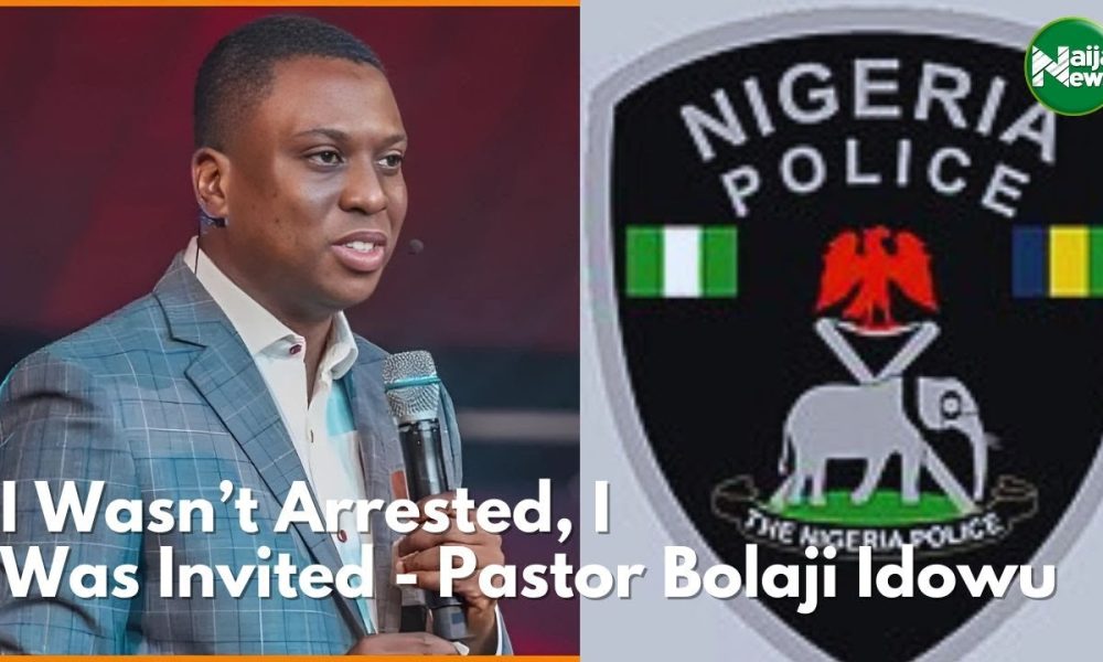 I Wasn’t Arrested, I Was Only Invited – Pastor Bolaji Idowu