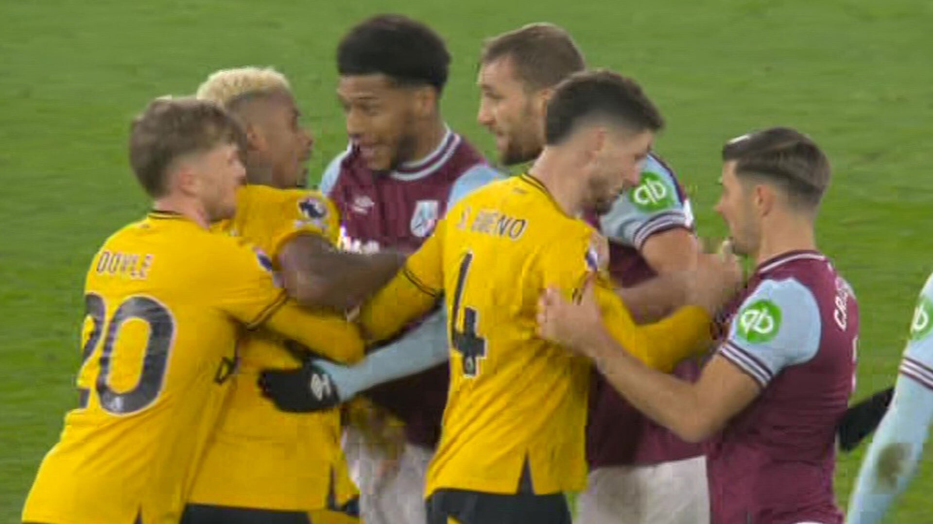 Huge brawl erupts after West Ham beat Wolves with Bowen thrown to ground as tensions boil over following El Sackico