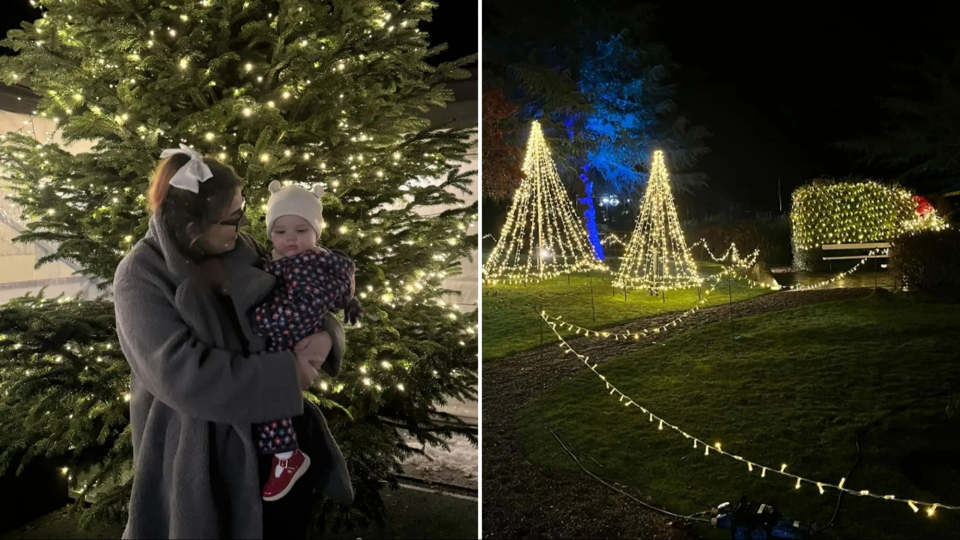 Mum brands luxury Scots hotel's winter wonderland a 'rip-off' after paying £50 to 'watch video projected on wall'