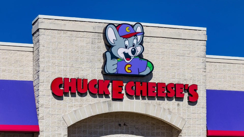 Chuck E Cheese has been hosting kids birthday parties for more than 45 years