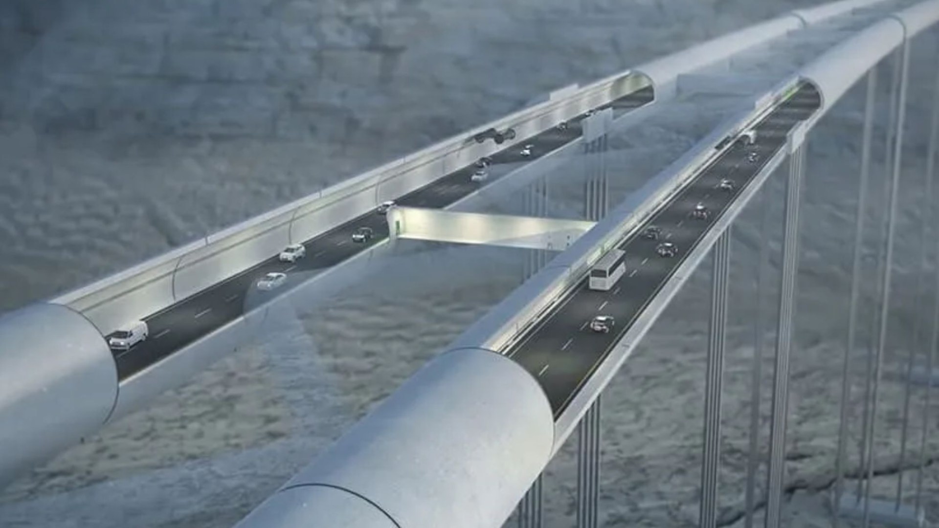 Incredible plan for world’s longest & deepest road tunnel that will cost £36BILLION and cut 21 hour journey in half