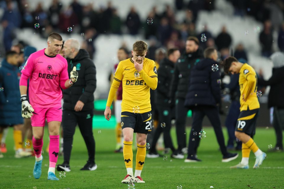 Wolves were beaten by West Ham at the London Stadium last time out