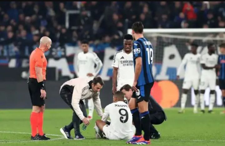 UCL: Ancelotti provides update on Mbappé's injury after Real Madrid's win over Atalanta