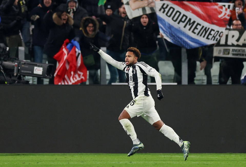 Weston McKennie sealed the win for Juventus against Man City