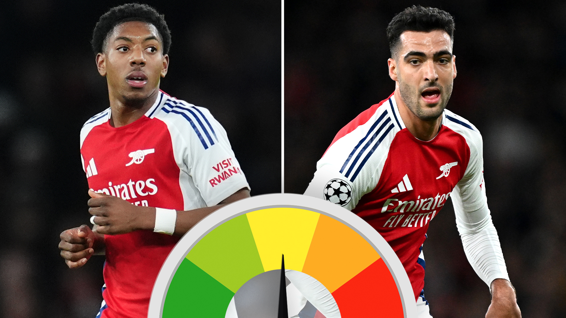 Arsenal ratings: Lewis-Skelly gets standing ovation after Champions League debut but Merino looks heavy and slow