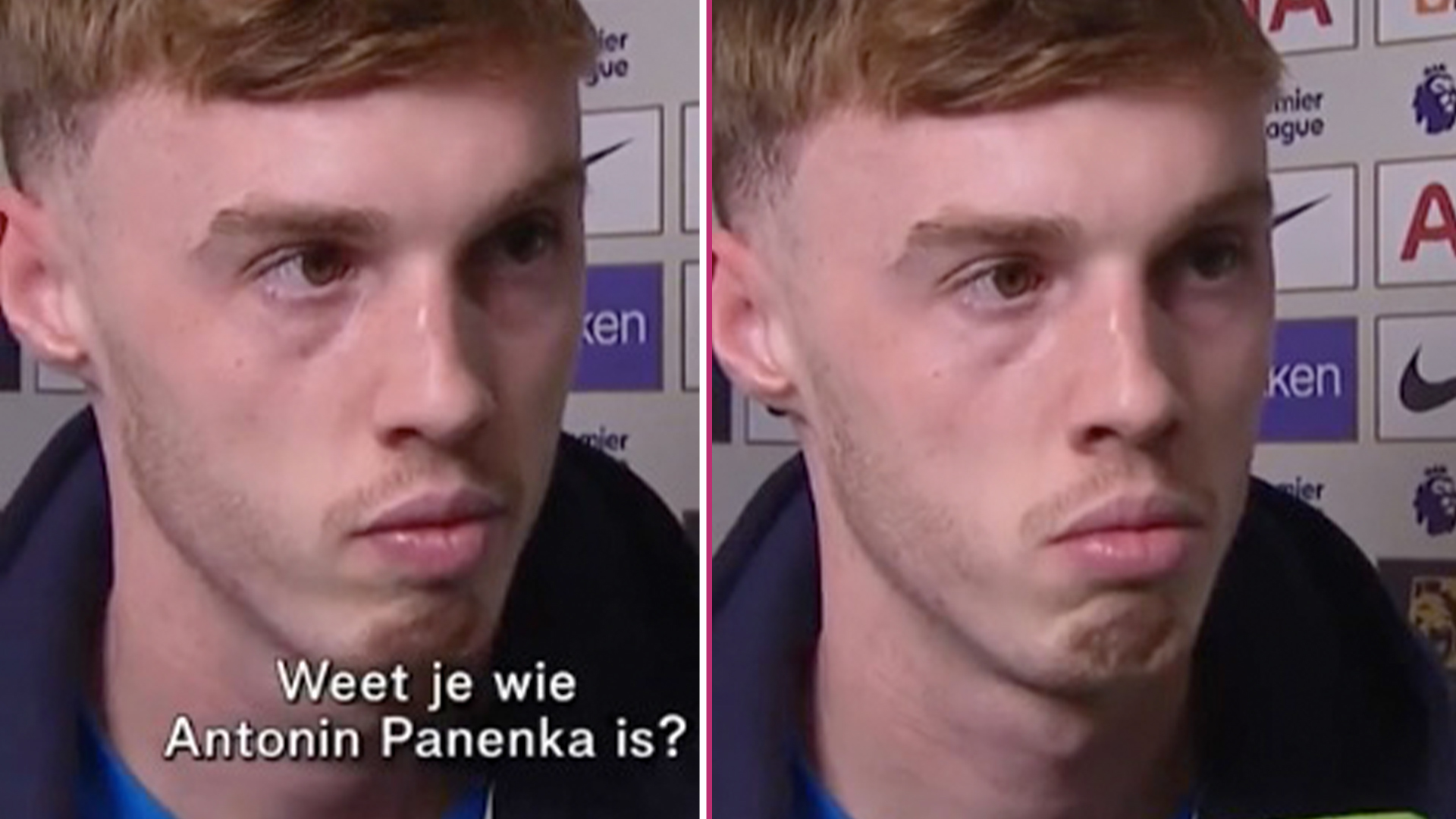 Fans love Cole Palmer's reaction to learning why it's called a Panenka as they say 'please do not media train him ever'