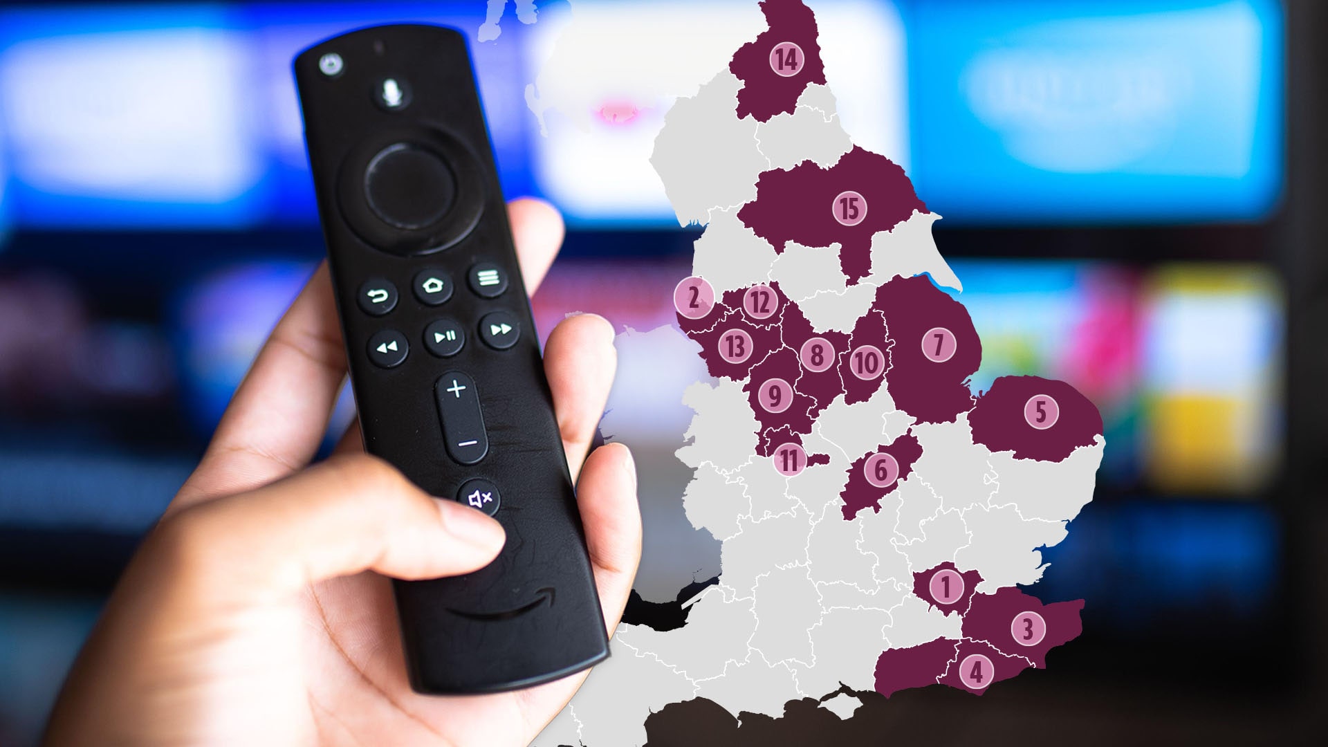 Map reveals areas targeted in ‘dodgy Firestick’ crackdown - as millions of Brits issued warning over illegal streaming