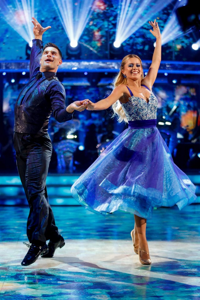 Tasha will compete in the Strictly final tonight