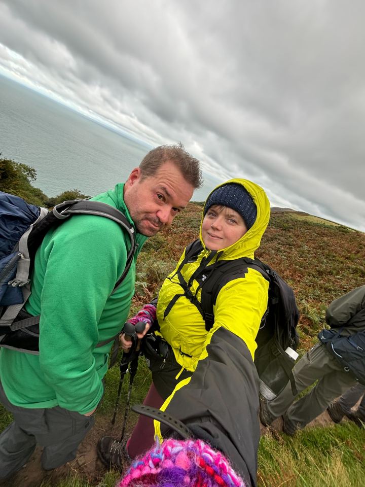 Jennifer and Neil walked the Somerset and North Devon coastal path