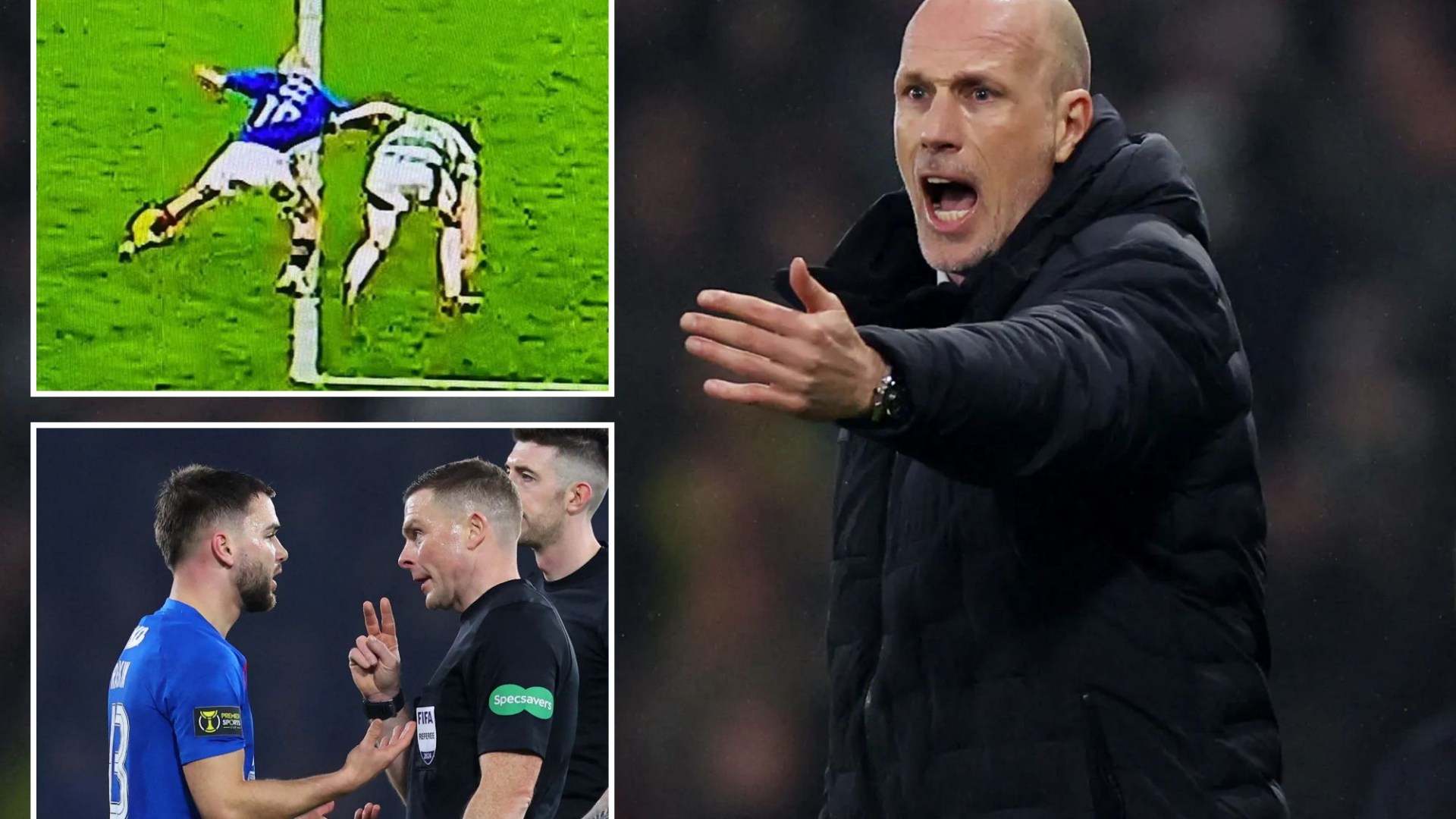 Inside Philippe Clement's talks with Beaton as raging Rangers boss reveals what ref said about 'weird' penalty situation