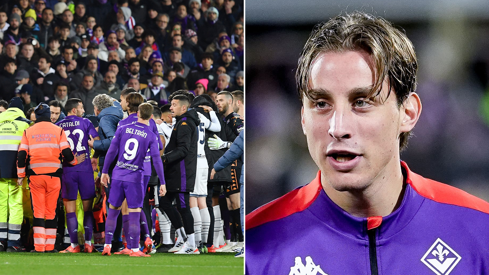 Fiorentina star Edoardo Bove breaks social media silence with emotional post after collapsing on pitch