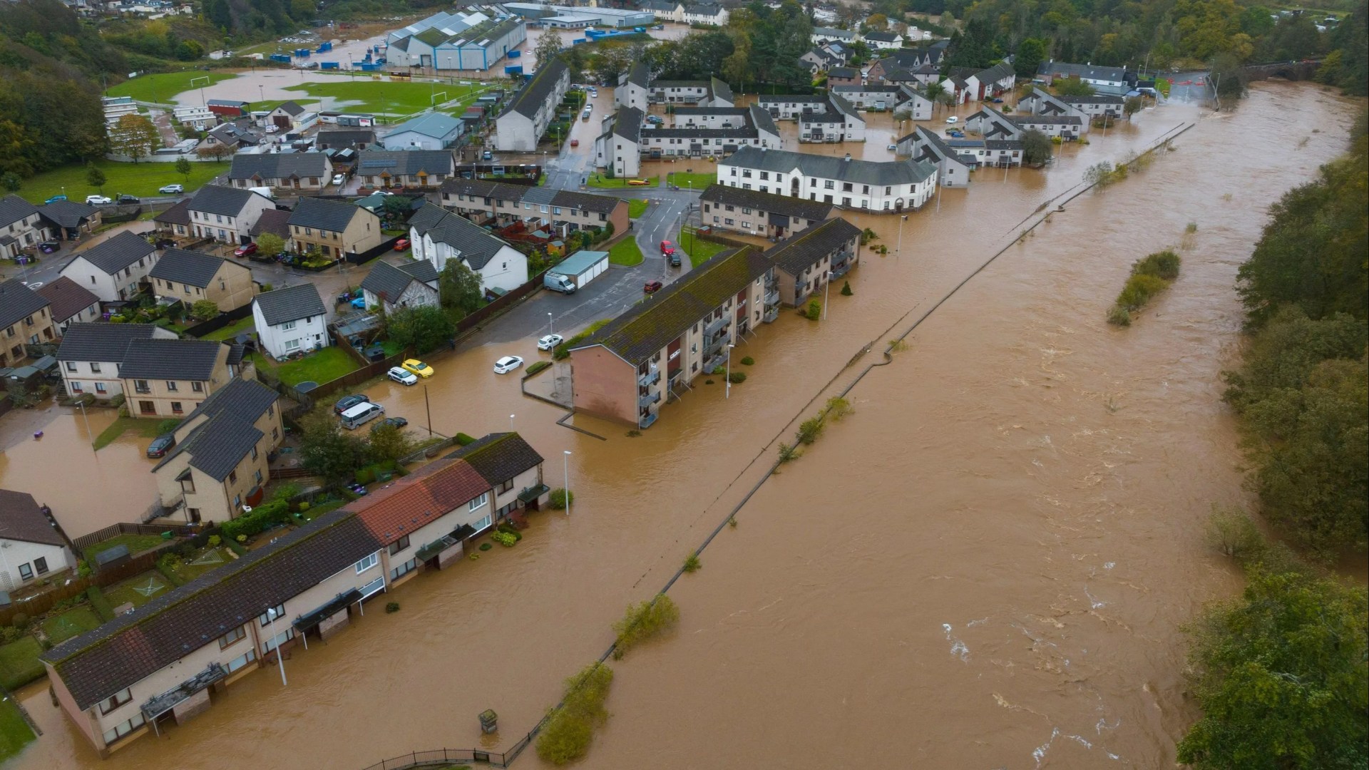 The areas where Scots on red alert for flooding as Met Office warns heavy rain & melting snow to cause havoc