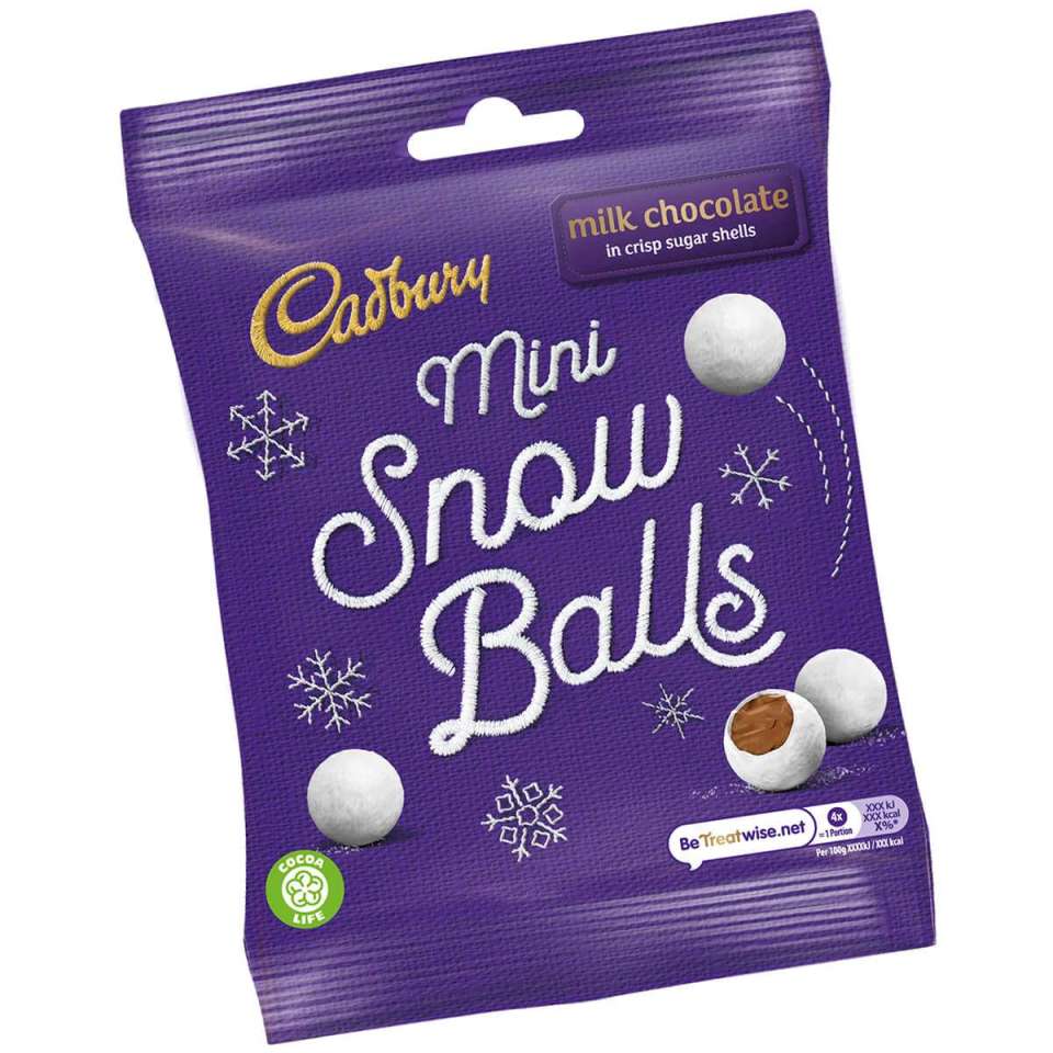 Cadbury Mini Snow Balls