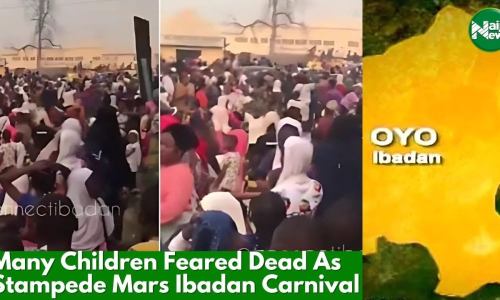 Many Children Feared Dead As Stampede Mars Ibadan Carnival