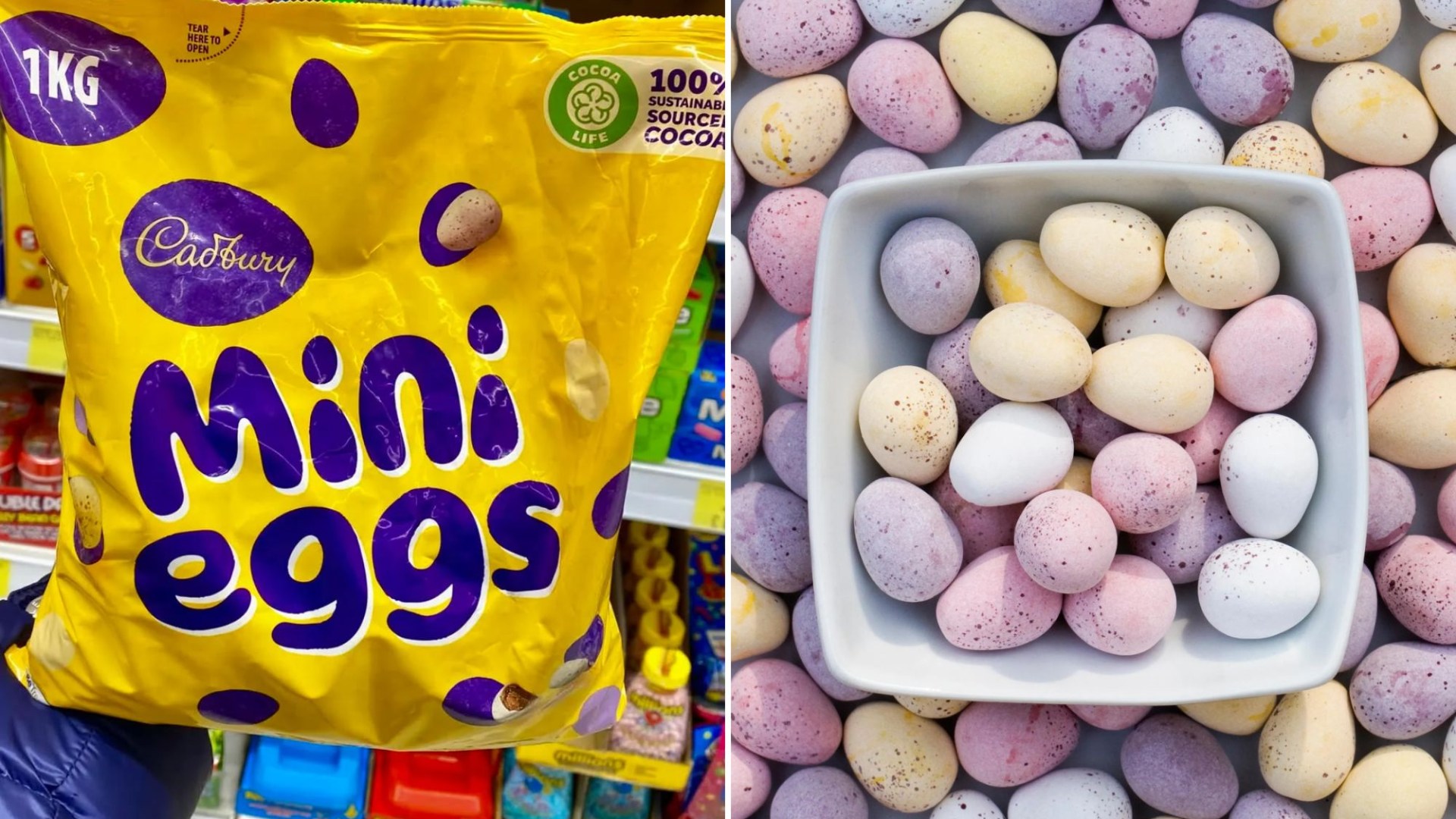 Cadbury fans are going wild for giant 1kg bags of Brits' favourite chocs scanning for just £14