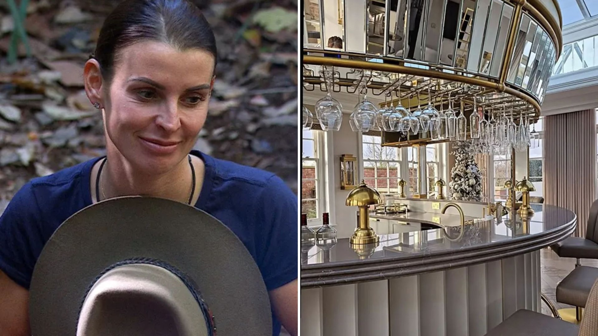 Coleen Rooney shows off huge bar at £20million mansion - and it looks like it belongs in a hotel