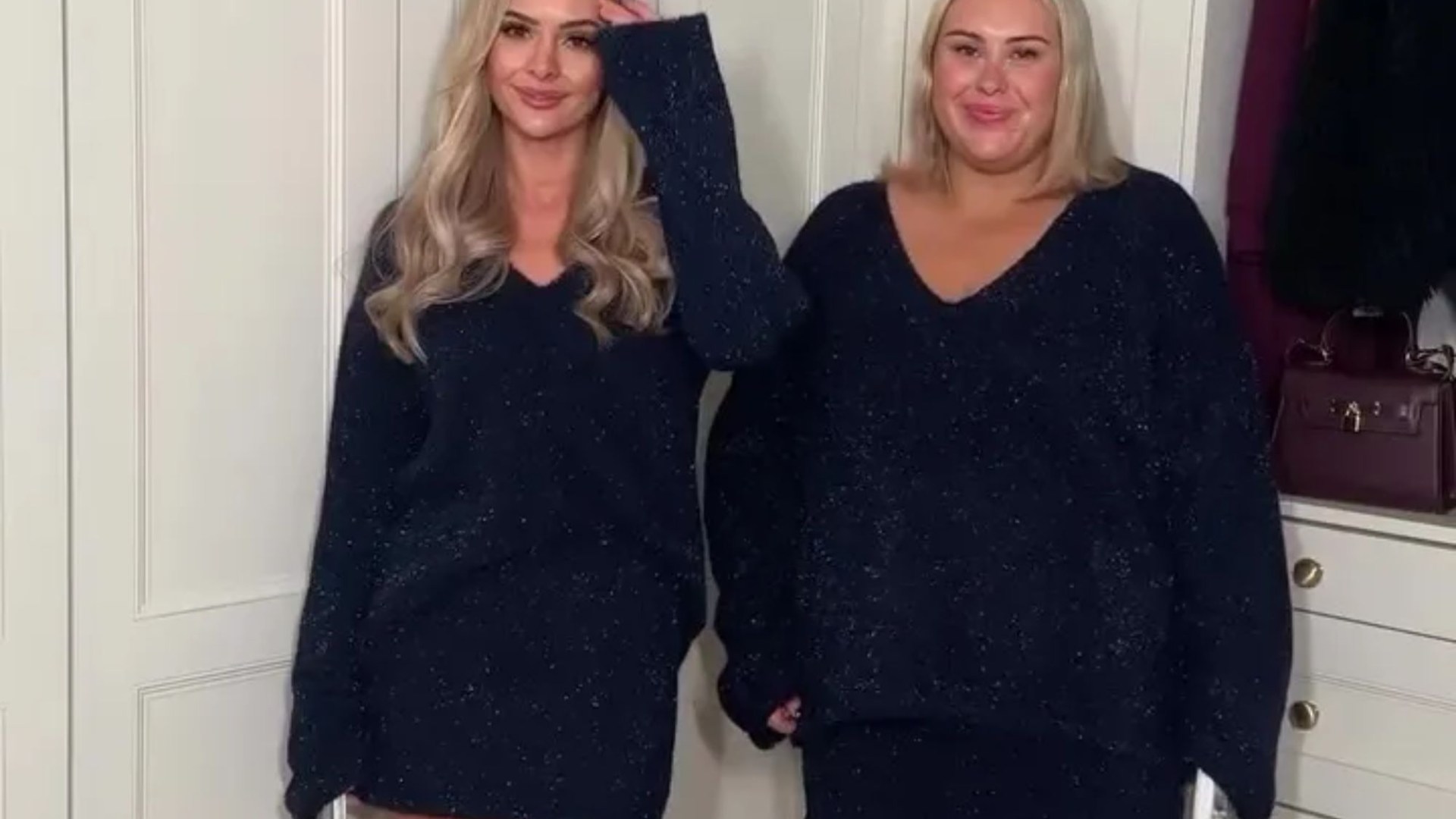 I’m a size 6 & my bestie is a size 20 - we found the perfect Christmas Day outfit from ASOS - it’s so comfy & flattering