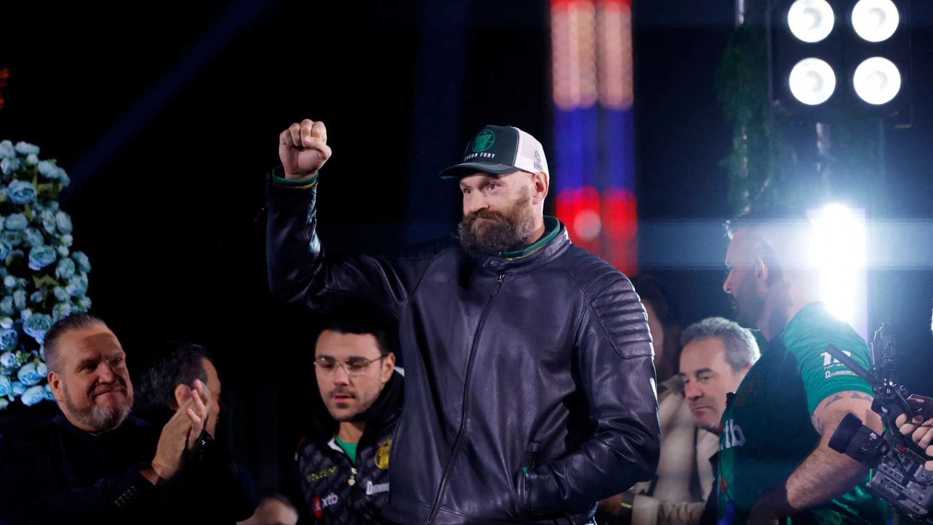 Tyson Fury weighs in at career-HEAVIEST for crunch Oleksandr Usyk rematch as Gypsy King bids for revenge